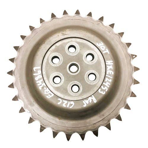 457021 | Row Unit Drive Sprocket | John Deere C6R C8R C12R 606 606C 608C 612 612C 706C 708C 712C | Frontier CH2112 CH2208 |  | H225048 | HXE12453