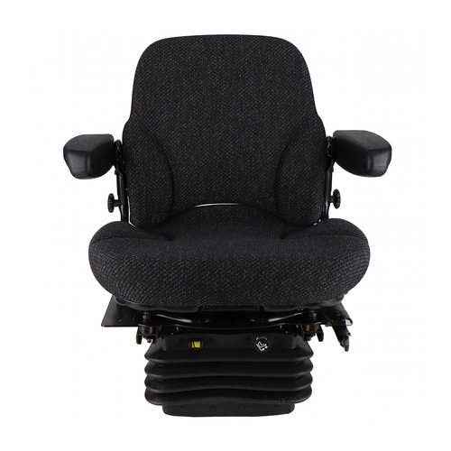 134007 | Sears Mid Back Seat Assembly - Air Suspension | Cloth | Asphalt Gray | International | Farmall | IH Hydro 186 786 886 986 1086 1486 1586 3088 3388 3488 3588 3688 3788 5088 5288 5488 6388 6588 6788 7288 7488 |