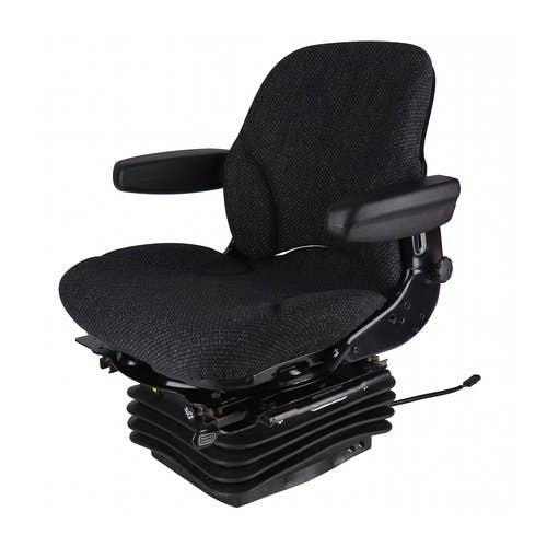 134007 | Sears Mid Back Seat Assembly - Air Suspension | Cloth | Asphalt Gray | International | Farmall | IH Hydro 186 786 886 986 1086 1486 1586 3088 3388 3488 3588 3688 3788 5088 5288 5488 6388 6588 6788 7288 7488 |