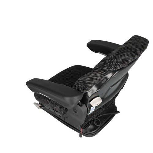 116617 | Seat Assembly - Air Suspension | Fabric | Black/Gray | AGCO 8610 8630 8775 9735 9745 | Allis Chalmers 7000 7010 7020 7030 7040 7045 7050 7060 7080 8010 8030 8050 8070 9435 9455 9630 9650 9670 9675 9815 | Case 521D 521D 621 621 721 |  | MSG95/721