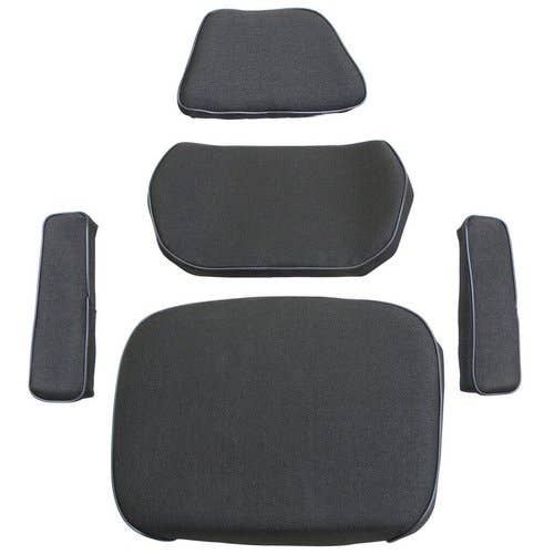 166773 | Seat Assembly | Black | Fabric | Case 770 870 970 1070 1090 1170 1175 1270 1370 2470 2670 |