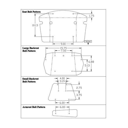 166773 | Seat Assembly | Black | Fabric | Case 770 870 970 1070 1090 1170 1175 1270 1370 2470 2670 |