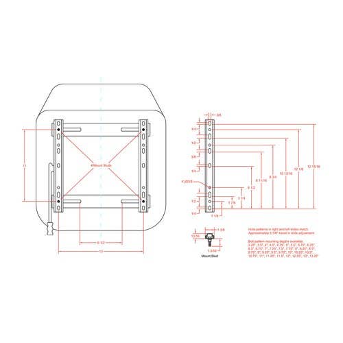 101386 | Seat Assembly | Cordura Fabric | Black | New | Universal |