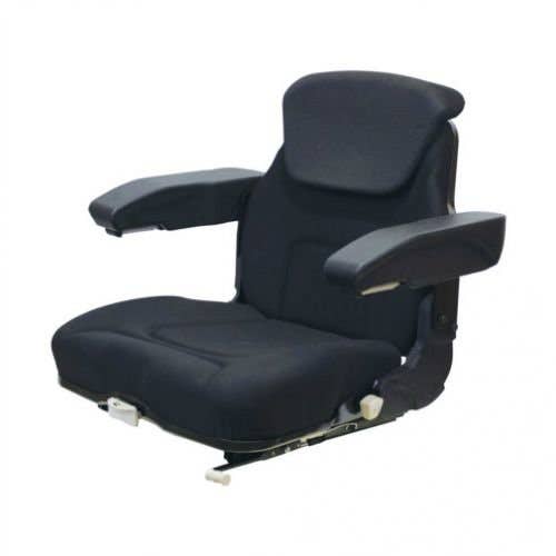 116608 | Seat Assembly | Fabric | Black | Fully Fold able | Allis Chalmers | AGCO | Case | Case IH | Deutz | Ford | AGCO 7630 7650 8610 8630 8775 9735 9745 | Allis Chalmers 4W-220 4W-305 6680 6690 7000 7010 7020 7045 7060 7080 7580 8010 8030 8050 8070 |