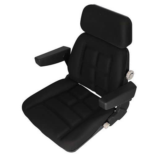 116599 | Seat Assembly | Fabric | Black | AGCO 7630 7650 8610 8630 8775 9735 9745 | Allis Chalmers 4W-220 4W-305 6680 6690 7000 7010 7020 7045 7060 7080 7580 8010 8030 8050 8070 8745 8765 8785 9435 9455 9630 9635 9650 9655 9670 9675 9690 9695 9755 |