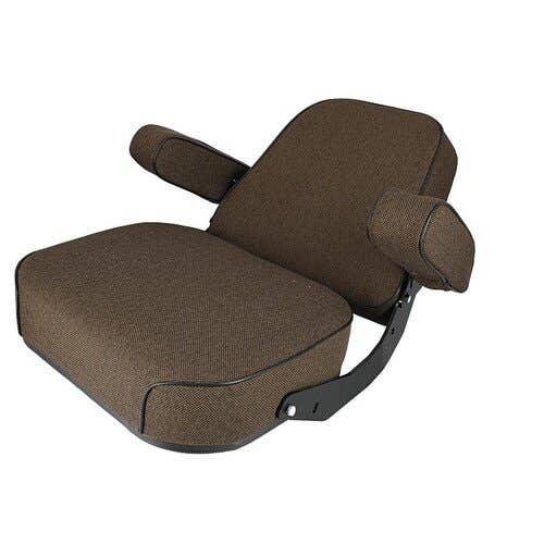 Seat Assembly Fabric Brown fits John Deere 3020 4000 4010 4020 4030 4040 4050 4230 4240 4250 4320 4430 4440 4450 4455 4630 4640 4650 4850 7520 8430 