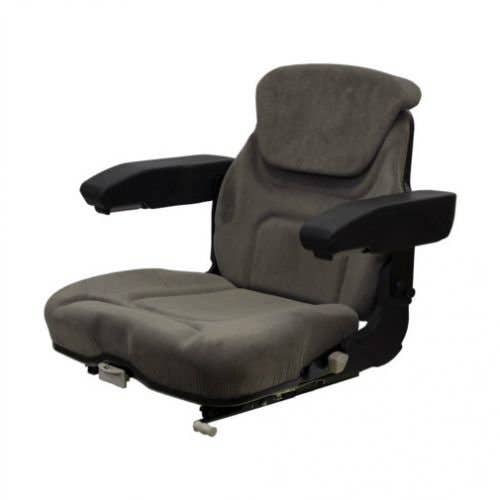116610 | Seat Assembly | Fabric | Gray | Fully Fold able | Allis Chalmers | AGCO | Case | Case IH | Deutz | Ford | AGCO 7630 7650 8630 8775 9735 9745 | Allis Chalmers 4W-220 4W-305 6680 6690 7000 7010 7020 7045 7060 7080 7580 8010 8030 8050 8070 8745 |
