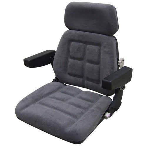 Seat Assembly Fabric Gray fits Case IH 7110 7120 7130 7140 7150 7210 7220 7230 7240 8910 8920 8930 8940 9110 9130 9210 9230 9240 9310 9330 9370 9380 Seat Assembly Fabric Gray fits Case IH 7110 7120 7130 7140 7150 7210 7220 7230 7240 8910 8920 8930 8940 9110 9130 9210 9230 9240 9310 9330 9370 9380
