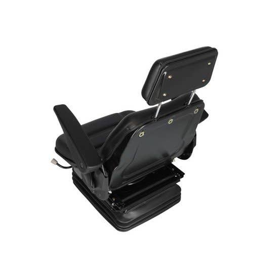111929 | Seat Assembly | Full Adjustment with Suspension | Vinyl | Black | New | Universal |