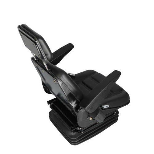 111929 | Seat Assembly | Full Adjustment with Suspension | Vinyl | Black | New | Universal |