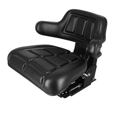 Seat Assembly - Grammer Style Flip-up Vinyl Black fits FIAT 55-66 60-66 70-66 80-66 82-93 0278205 fits Ford 5161727 fits Massey Ferguson 1672345M91 Seat Assembly - Grammer Style Flip-up Vinyl Black fits FIAT 55-66 60-66 70-66 80-66 82-93 0278205 fits Ford 5161727 fits Massey Ferguson 1672345M91