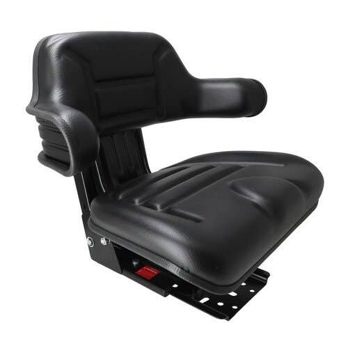 101373 | Seat Assembly - Grammer Style | Vinyl | Black | FIAT 55-65 55-66 60-66 60-93 60-94 65-56 65-56DT 65-93 70-66 70-88 72-93 80-66 80-88 82-93 88-93 | Ford NAA 2N |  | 5161727 | D9NN400DB12B | TY24763 | 1672345M91 | TY24764 | 193451M1 | 3901773M91
