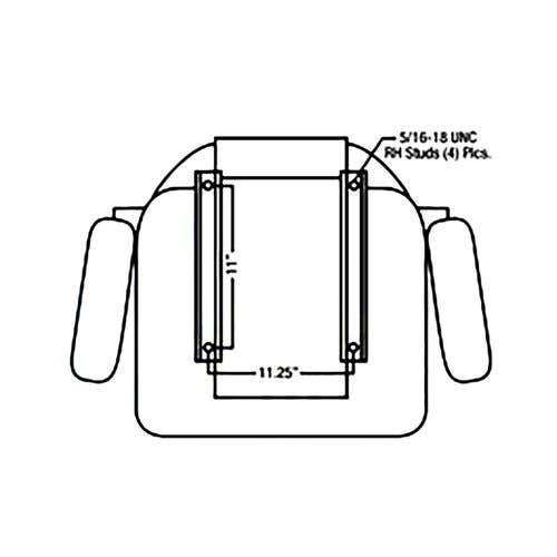 101396 | Seat Assembly - High Back Industrial Suspension | Slide Track | Black Vinyl | John Deere 240 250 260 270 280 313 315 |  | AT315073 | 87019264 | AT327447 | AT344971 | AT347476 | AT361224 | KV24167 | 86610722 | 86575476 | 87019265 | 87019258