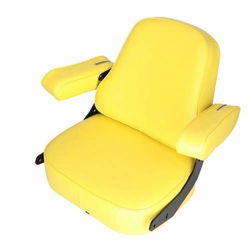Seat Assembly Super Deluxe Vinyl Yellow fits John Deere 3020 4000 4010 4020 4040 4050 4230 4240 4250 4320 4430 4440 4450 4455 4630 4640 4650 8430 Seat Assembly Super Deluxe Vinyl Yellow fits John Deere 3020 4000 4010 4020 4040 4050 4230 4240 4250 4320 4430 4440 4450 4455 4630 4640 4650 8430