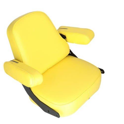 101292 | Seat Assembly | John Deere | Super Deluxe  | Vinyl | Yellow | John Deere 45 55 95 99 105 299 2010 2350 2355 2510 2520 2550 2555 2750 2755 2855 2855N 2940 2950 2955 3010 3020 3055 3140 3150 3155 3255 4000 4010 4020 4025 4030 4040 4050 4055 |
