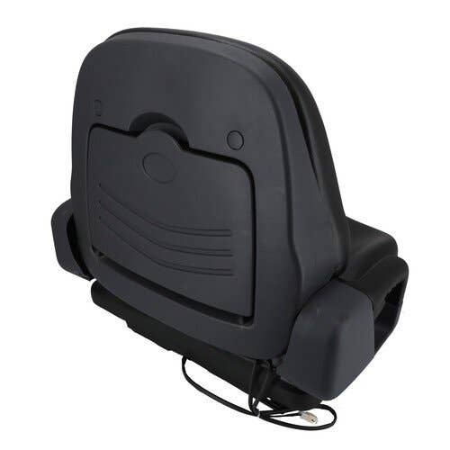 155444 | Seat Assembly - Mechanical Suspension | Low Profile | Black | Vinyl |
