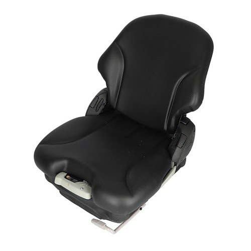 Seat Assembly - Mechanical Suspension Vinyl Black fits John Deere 4100 fits Case 1150 1150 fits Caterpillar fits Bobcat S150 S160 S175 S185 S250 T190 Seat Assembly - Mechanical Suspension Vinyl Black fits John Deere 4100 fits Case 1150 1150 fits Caterpillar fits Bobcat S150 S160 S175 S185 S250 T190