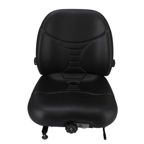 Seat Assembly - Mechanical Suspension Vinyl Black W/OPS fits John Deere 210LE AT315073 AT361224 KV24167 fits New Holland 86610722 fits Case 