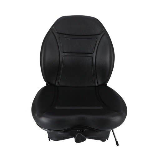 Seat Assembly - Mechanical Suspension Vinyl Black fits John Deere AT315073 AT361224 KV24167 fits New Holland 86610722 fits Case fits Caterpillar Seat Assembly - Mechanical Suspension Vinyl Black fits John Deere AT315073 AT361224 KV24167 fits New Holland 86610722 fits Case fits Caterpillar