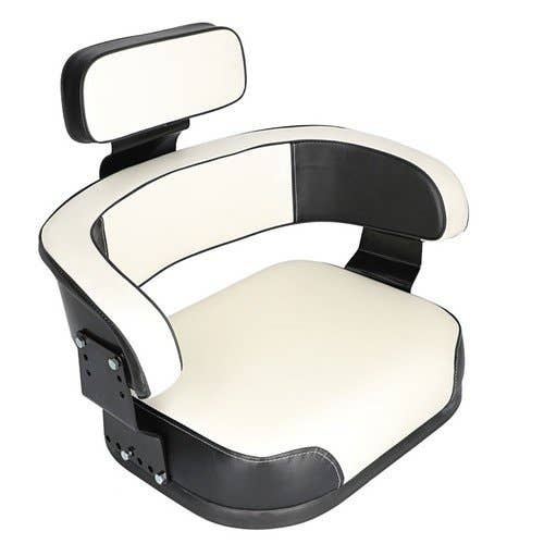 113495 | Seat Assembly - Restoration Quality | Vinyl | Black/White | International | Farmall | IH Hydro 70 Hydro 86 Hydro 100 105 205 315 375 403 504 544 656 666 686 706 715 756 766 806 815 826 856 915 |  | 1999435C1 | 380680R94 | 387174R92 | 387177R92