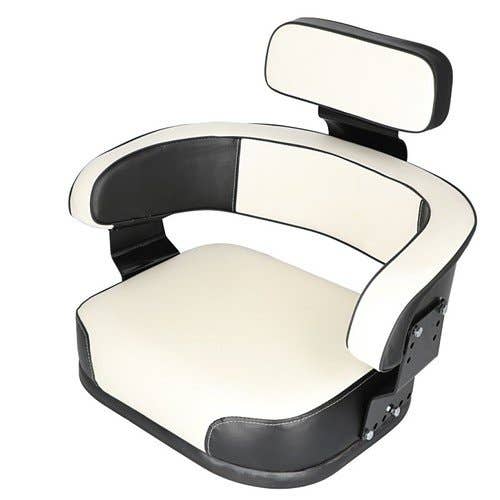 113495 | Seat Assembly - Restoration Quality | Vinyl | Black/White | International | Farmall | IH Hydro 70 Hydro 86 Hydro 100 105 205 315 375 403 504 544 656 666 686 706 715 756 766 806 815 826 856 915 |  | 1999435C1 | 380680R94 | 387174R92 | 387177R92