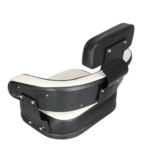113495 | Seat Assembly - Restoration Quality | Vinyl | Black/White | International | Farmall | IH Hydro 70 Hydro 86 Hydro 100 105 205 315 375 403 504 544 656 666 686 706 715 756 766 806 815 826 856 915 |  | 1999435C1 | 380680R94 | 387174R92 | 387177R92
