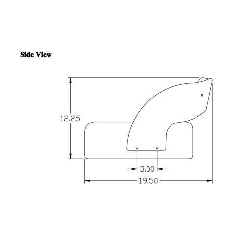 101259 | Seat Assembly - Restoration Quality | Vinyl | White with Black Trim | International | Farmall | IH 460 560 660 |  | 372753R91