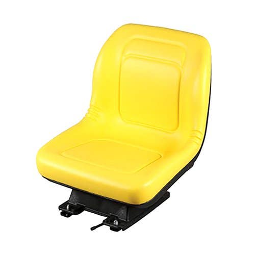 173411 | Seat Assembly - Slide Track Suspension | Vinyl | Yellow | John Deere F710 F725 F735 |  | AM124294 | M111519