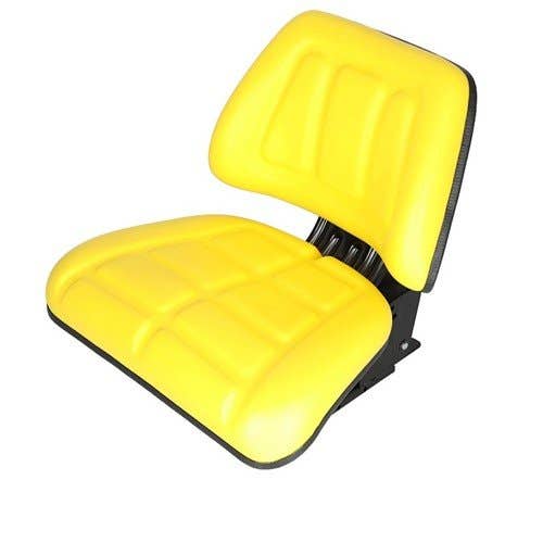 101384 | Seat Assembly | Trapezoid Backed | Vinyl | Yellow |