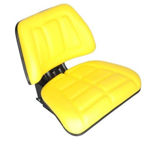 101384 | Seat Assembly | Trapezoid Backed | Vinyl | Yellow |