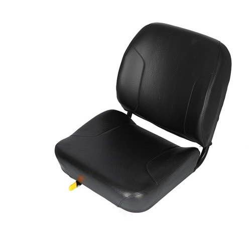 122479 | Seat Assembly | Vinyl | Black | Case 75XT 85XT 90XT 95XT | Grasshopper 720K | JCB 530B 530B | John Deere Z465 Z840A 450 450G 455 455 550 550 550G 555 555 650 650 650G |