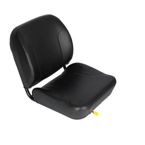 122479 | Seat Assembly | Vinyl | Black | Case 75XT 85XT 90XT 95XT | Grasshopper 720K | JCB 530B 530B | John Deere Z465 Z840A 450 450G 455 455 550 550 550G 555 555 650 650 650G |