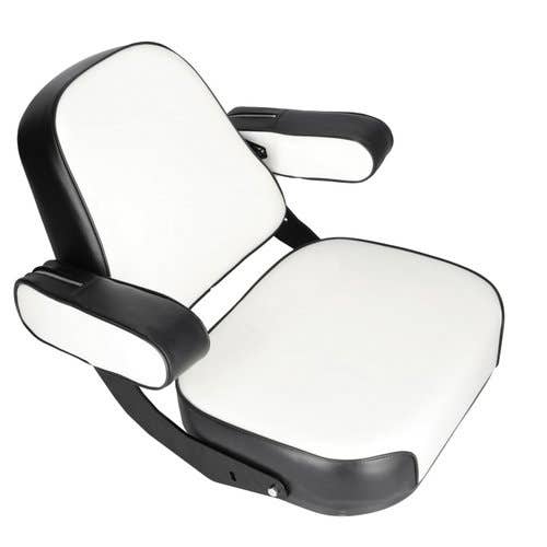 101273 | Seat Assembly | Vinyl | Black/White - Folding Armrests | International | Farmall | IH Hydro 100 656 666 686 706 756 766 806 826 856 966 1026 1066 1206 1256 1456 1466 1468 1566 1568 2504 2504 2544 2656 2706 2756 2806 2826 2856 4100 4156 4166 |