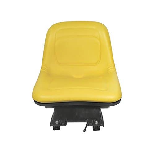 176317 | Seat Assembly | Vinyl | Yellow | John Deere GT235 GT235 GX345 GX355 LX266 LX279 LX288 325 332 345 345 355D |  | AM131801