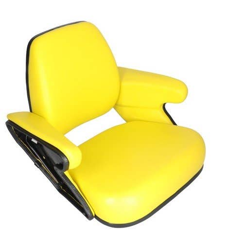 101299 | Seat Assembly | Vinyl | Yellow | John Deere 2320 2420 2955 3055 3150 3155 3255 4040 4050 4055 4240 4250 4255 4430 4440 4450 4455 4555 4560 4640 4650 4755 4760 4840 4850 4955 4960 |  | AR81034 | AR81035 | AR81167 | AR81168 | TY15834 | TY26550