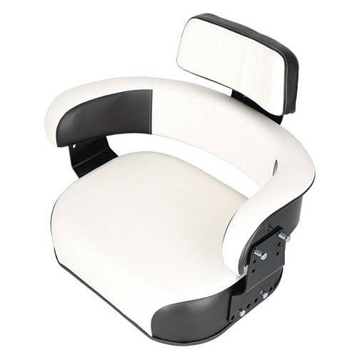 101253 | Seat Assembly with Bracket | Vinyl | Black/White Pleated Cushion | International | Farmall | IH Hydro 70 Hydro 86 Hydro 100 100 100 303 315 375 403 503 504 544 615 656 666 686 706 756 766 806 |  | 380680R94 | 1999435C1 | 387174R92 | 387177R92