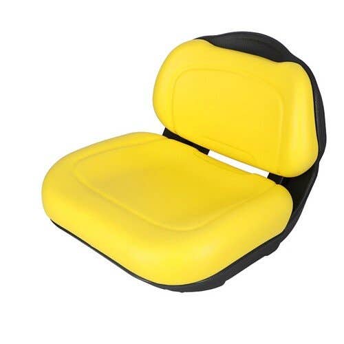 164297 | Seat Assembly - Yellow | John Deere X300 X300R X304 X305R X310 X320 X324 X330 X340 X350 X350R X354 X360 X370 X380 X384 X390 X394 X500 X520 X530 X570 X580 |  | AM136044 | AM134543 | AUC11188 | AUC13500