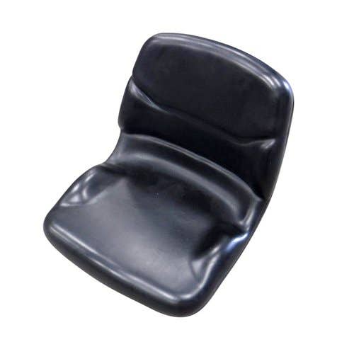 Used Seat - Contoured Black Vinyl fits John Deere 670 770 790 870 970 990 1070 3005 4005 670 770 870 790 M803465