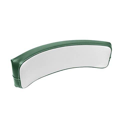 182156 | Seat Cushion Backrest with Wood Back - Vinyl | White/Green | Oliver 660 770 880 1550 1555 1600 1650 1655 1800 1850 1900 1950 |