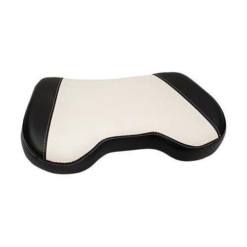 178465 | Seat Cushion Bottom - Vinyl | Black and White with Pleated Covering | Allis Chalmers D10 D12 D14 D15 D19 D21 170 175 180 185 190 190XT 200 220 |  | 70236461