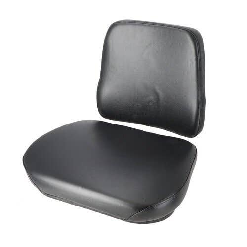 176995 | Seat Cushion Set - 2 Piece | Deluxe Style | Vinyl | Black | Case 970 1070 1175 1270 1370 1570 1896 2090 2096 2290 2294 2390 2394 2590 2594 3294 4494 4694 4894 | International | Farmall | IH Hydro 186 786 886 986 1086 1486 1586 3088 3288 3488 |