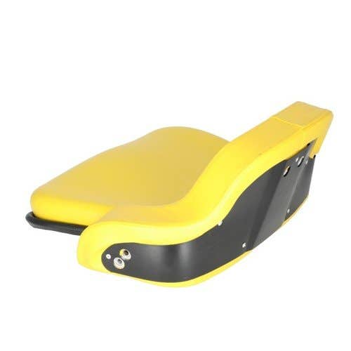101288 | Seat Cushion Set - 2 Piece | Steel Back | Vinyl | Yellow | John Deere | TY9379 | John Deere 800 820 830 830 1010 1010 1020 1030 1120 1520 1530 2020 2020 2030 2040 2120 2150 2155 2250 2255 2350 2355 2440 2550 2555 2630 2640 2750 2755 |  | TY9379