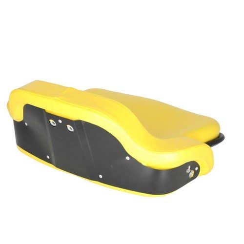 101288 | Seat Cushion Set - 2 Piece | Steel Back | Vinyl | Yellow | John Deere | TY9379 | John Deere 800 820 830 830 1010 1010 1020 1030 1120 1520 1530 2020 2020 2030 2040 2120 2150 2155 2250 2255 2350 2355 2440 2550 2555 2630 2640 2750 2755 |  | TY9379