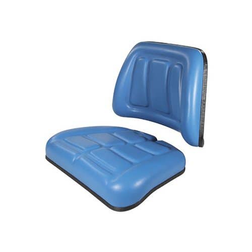Seat Cushion Set - 2 Piece Vinyl Blue fits Ford 250C 260C 345C 345D 445C 545C 545D 3230 3430 3930 4130 4630 4830 5030 5640 6640 345D 545D F1NNB401AA Seat Cushion Set - 2 Piece Vinyl Blue fits Ford 250C 260C 345C 345D 445C 545C 545D 3230 3430 3930 4130 4630 4830 5030 5640 6640 345D 545D F1NNB401AA