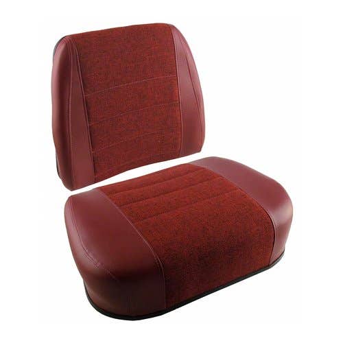 176840 | Seat Cushion Set - 2 Piece | Vinyl/Fabric | Maroon | Restoration Quality | White 2-85 2-88 2-105 2-110 2-135 2-135 2-155 2-155 2-180 100 120 125 140 145 160 170 185 195 |