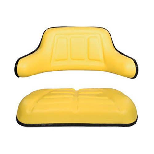 176617 | Seat Cushion Set - 2 Piece | Vinyl | Yellow |  | WBR01YL