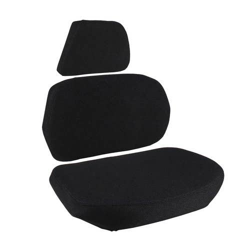 176946 | Seat Cushion Set - 3 Piece | Fabric | Black | Case 770 870 970 1070 1090 1170 1175 1270 1370 2470 2670 |