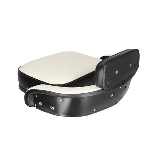113002 | Seat Cushion Set - 3 Piece | Vinyl | White/Black | without Hardware | International | Farmall | IH Hydro 70 Hydro 86 Hydro 100 303 375 403 503 504 544 615 656 666 686 706 756 766 806 815 826 856 |  | 1999435C1 | 380680R94 | 387174R92 | 387177R92