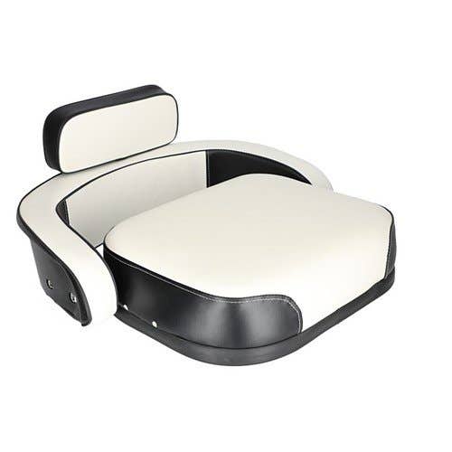 113002 | Seat Cushion Set - 3 Piece | Vinyl | White/Black | without Hardware | International | Farmall | IH Hydro 70 Hydro 86 Hydro 100 303 375 403 503 504 544 615 656 666 686 706 756 766 806 815 826 856 |  | 1999435C1 | 380680R94 | 387174R92 | 387177R92