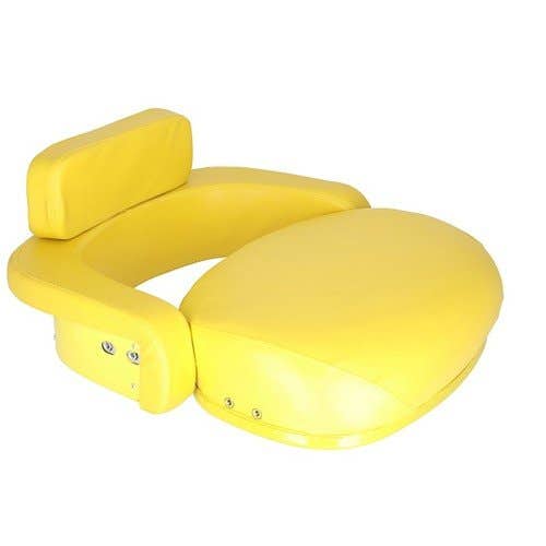 113497 | Seat Cushion Set - 3-Pieces | Vinyl | Yellow | without Brackets | John Deere 45 55 95 96 99 105 299 400 400 425 484 |  | TY9626 | AR26933 | AR26934 | AR26935 | AR44763 | AR59680 | AT14009 | AT14010 | AT14011 | R34266 | R34267 | R34268 | TY9626-6